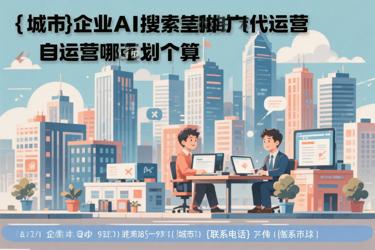 徐州企业AI搜索推广代运营和自运营哪个更划算