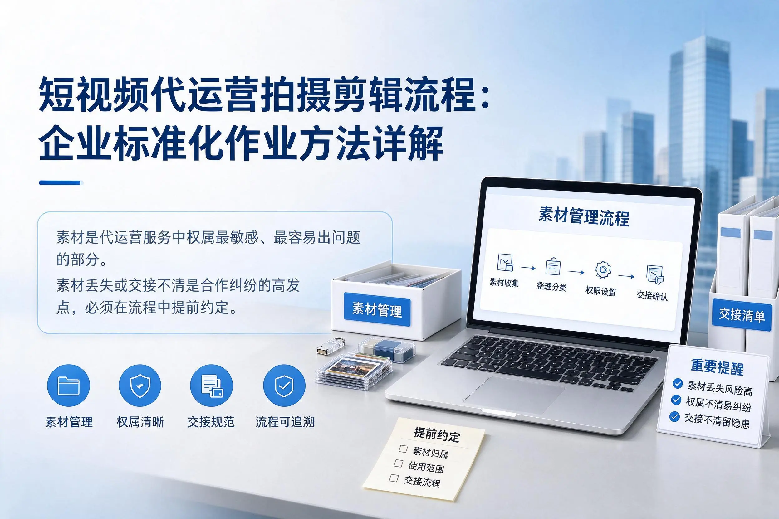 短视频代运营拍摄剪辑流程:徐州企业标准化作业方法详解